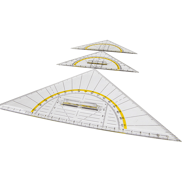 Aristo liderpapel geometria 16 cm plastico cristal 7