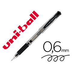 Esferografica uni-ball um-153 signo broad preto 1 mm tinta gel