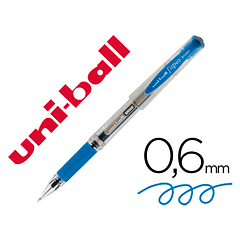 Esferografica uni-ball um-153 signo broad azul 1 mm tinta gel