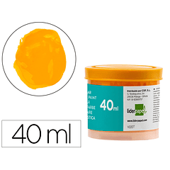 Guache liderpapel escolar 40 ml amarelo ouro