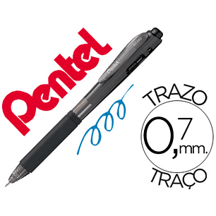 Esferografica retratil pentel bk440 preta