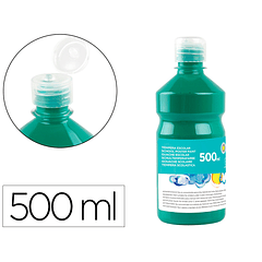 Guache escolar liderpapel 500 ml verde escuro