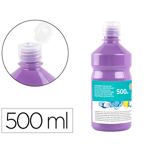 Guache escolar liderpapel 500 ml lilas