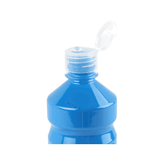 Guache escolar liderpapel 500 ml azul cian