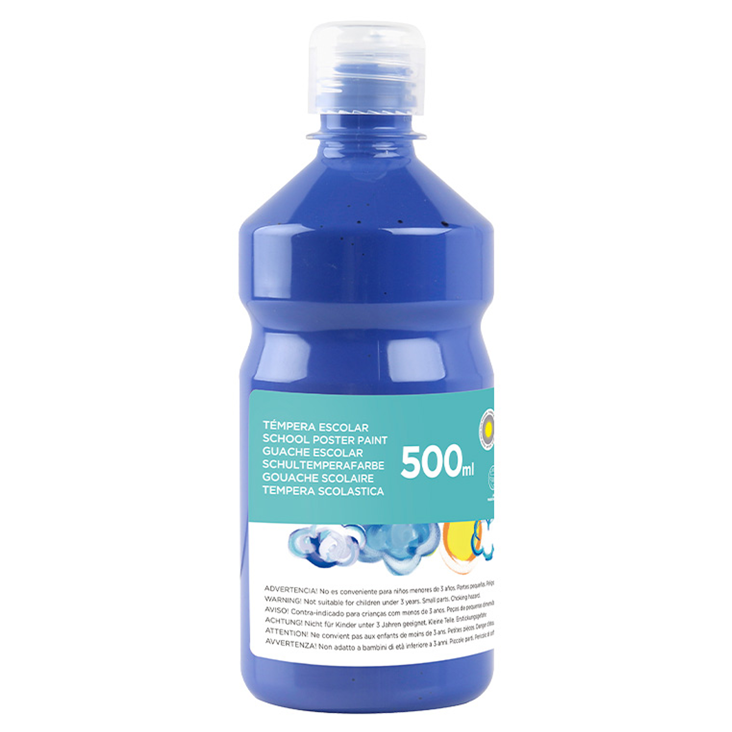 Guache escolar liderpapel 500 ml azul marinho 2