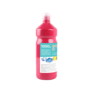 Guache escolar liderpapel 1000 ml magenta