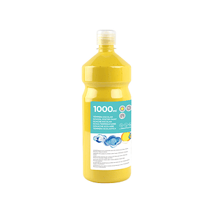 Guache escolar liderpapel 1000 ml amarelo primario