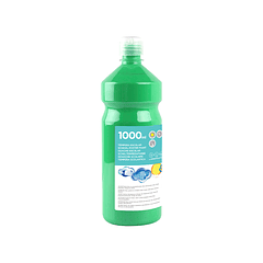 Guache escolar liderpapel 1000 ml verde