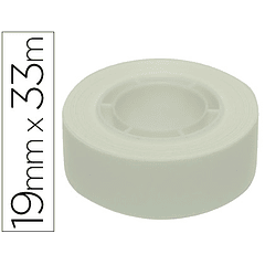 Fita adesiva apli 33 mt x 19 mm cor branco