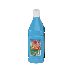 Guache liquido jovi 1000 ml azul cyan