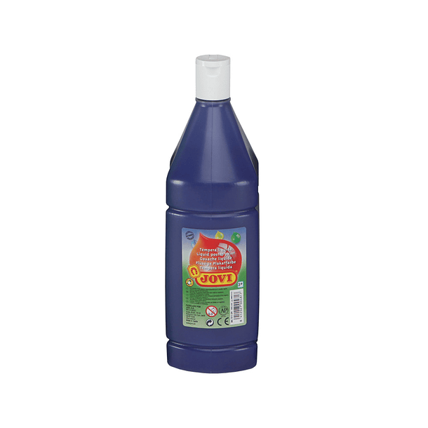 Guache liquido jovi 1000 ml azul ultramar 2