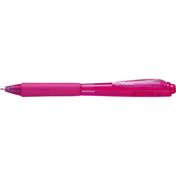 Esferografica retratil pentel bk440 rosa 3