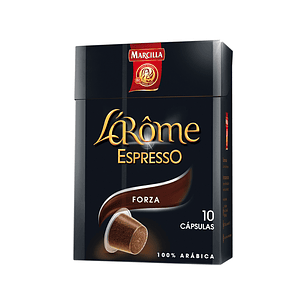 Cafe marcilla l arome espresso intensidade 9 caixa de 10 unidades compativel com nespresso