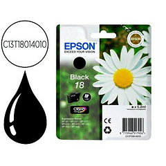 Tinteiro epson t1801 preto expression home xp-102 xp-205 xp-305 xp-405 capaciidad 175 pag