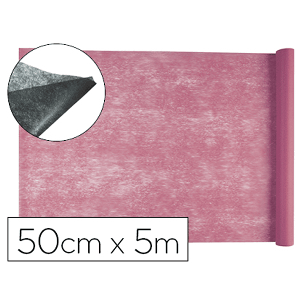 Tecido sem tecer liderpapel 25 g/m2 rolo de 5 mt rosa 1