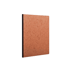 Caderno clairefontaine capa cartolina din a4 liso 96 folhas cor havana