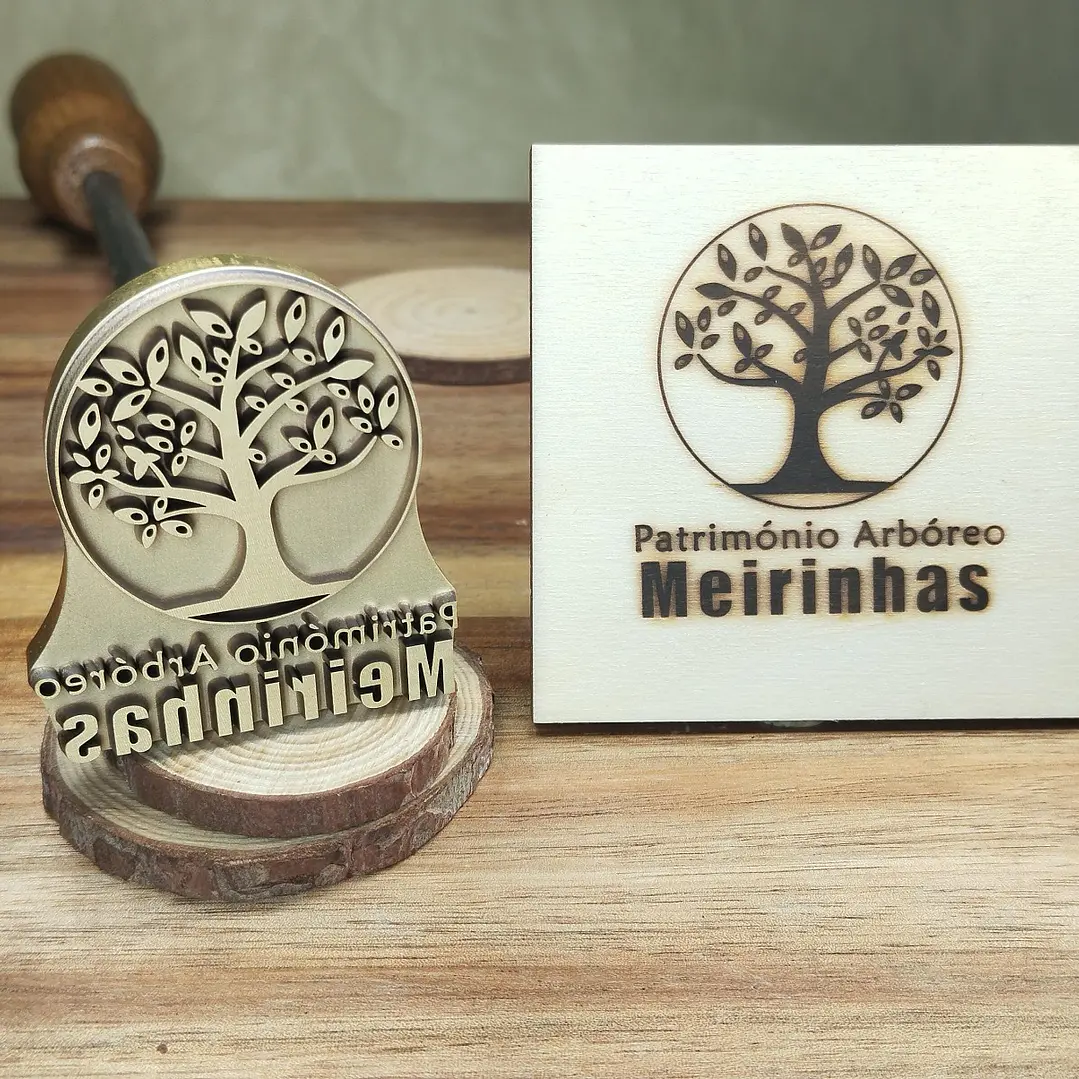 Carimbo quente | Carimbo para alimentos | Carimbo para Pão / Carne | Carimbo para madeira  - Personalizado   3