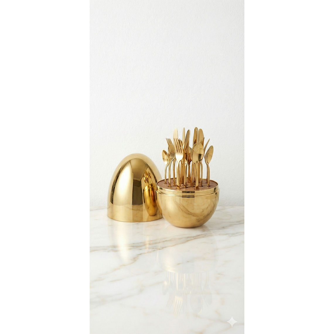 Set de Cubiertos Gold 1