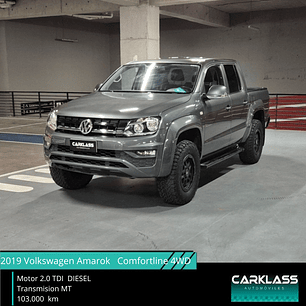 Volkswagen Amarok 2.0 TDI Manual Comfortline 4WD  2019