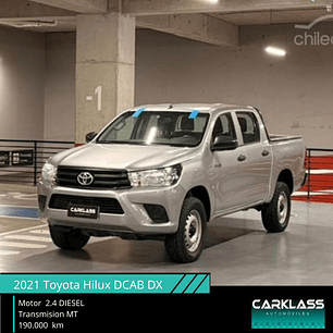 Toyota Hilux DCAB DX 2.4 2021
