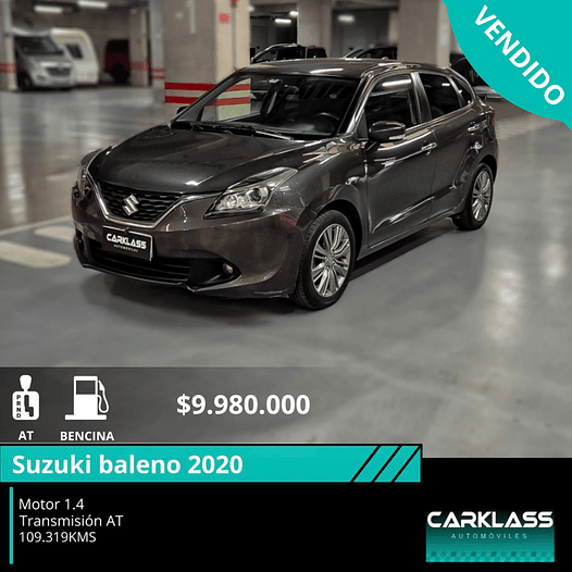Suzuki Baleno 1.4 Automático 2020 1