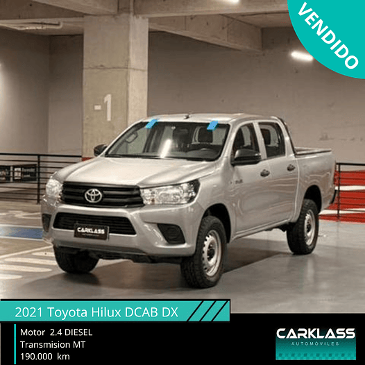 Toyota Hilux DCAB DX 2.4 2021