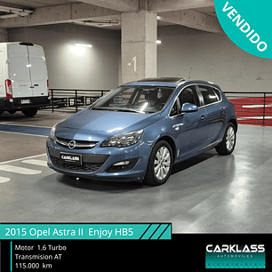 Opel Astra II Auto Enjoy HB5 1.6 Turbo 2015