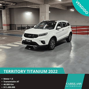 Ford Territory Titanium 1.5 – Año 2022