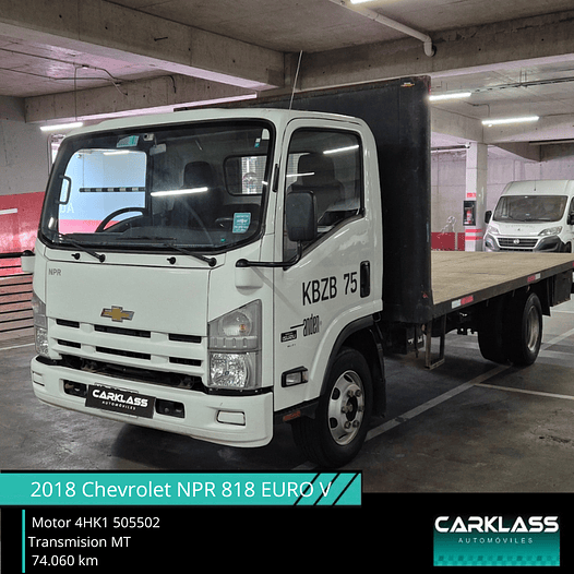 Chevrolet NPR 818 EURO V – Año 2018 1