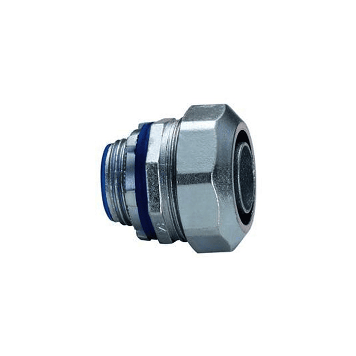 Conector recto metálico 1/2