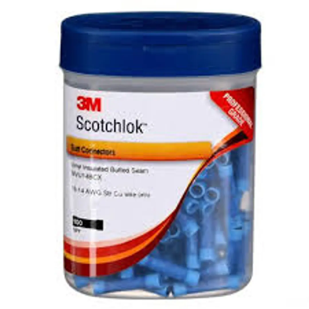  3M MVU14BCX 16-14 awg  Scotchlok conector azul estuche 100 unidades  2