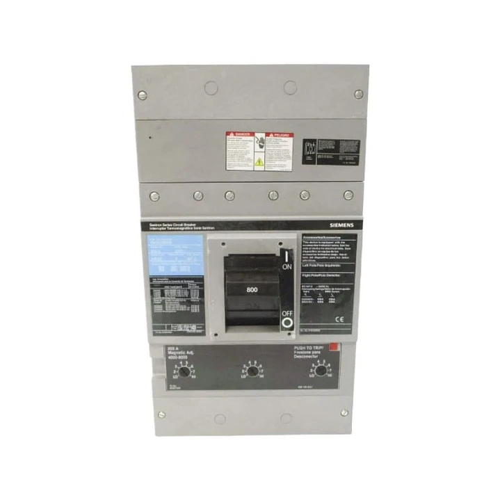 MXD63B800 Interruptor Automático de caja moldeada de 3 polos y 800 A 600 V Siemens 1