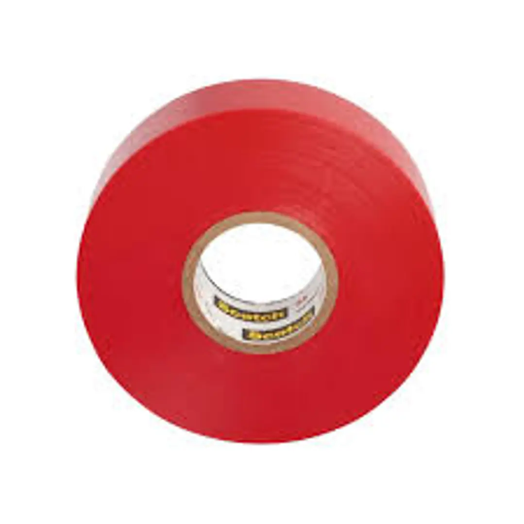 3M Cinta Eléctrica Aislante Vinilica 3/4 x 20 Mts (scotch 35 Red) 2