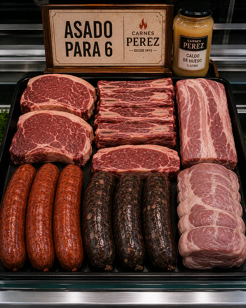 Asado para 6