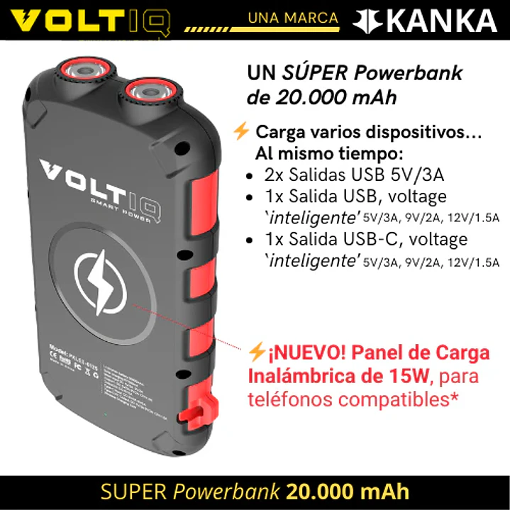 SUPER POWERBANK 20.000 mAh 2