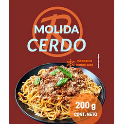 Carne Molida De Cerdo