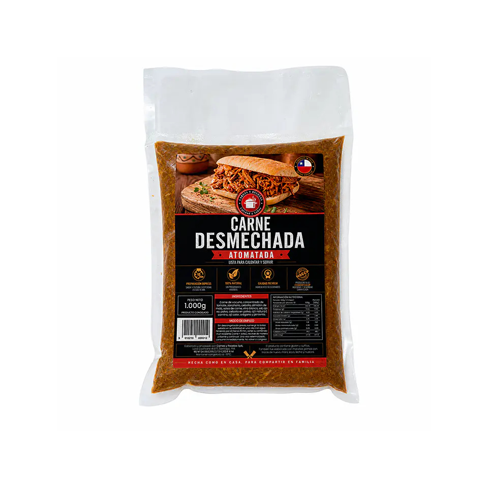 Carne Desmechada Atomatada 🥩🍅 3