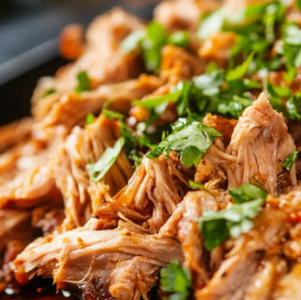 Pollo Teriyaki Desmechado 🥢✨ 2