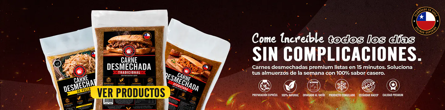 Carnes Mechadas | Listas para Servir