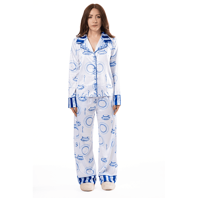Pijama “Vajilla Azul Atlántico” 1