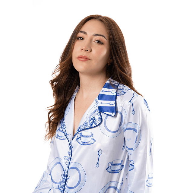 Pijama “Vajilla Azul Atlántico” 5