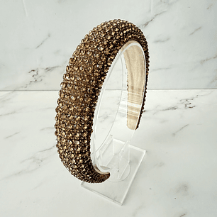 Diadema Shine Cristal Cobre