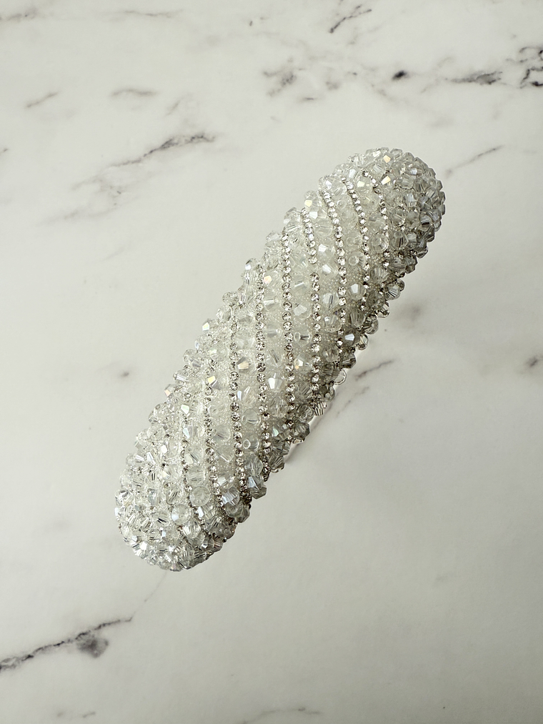 Diadema Shine Cristal Blanco 2