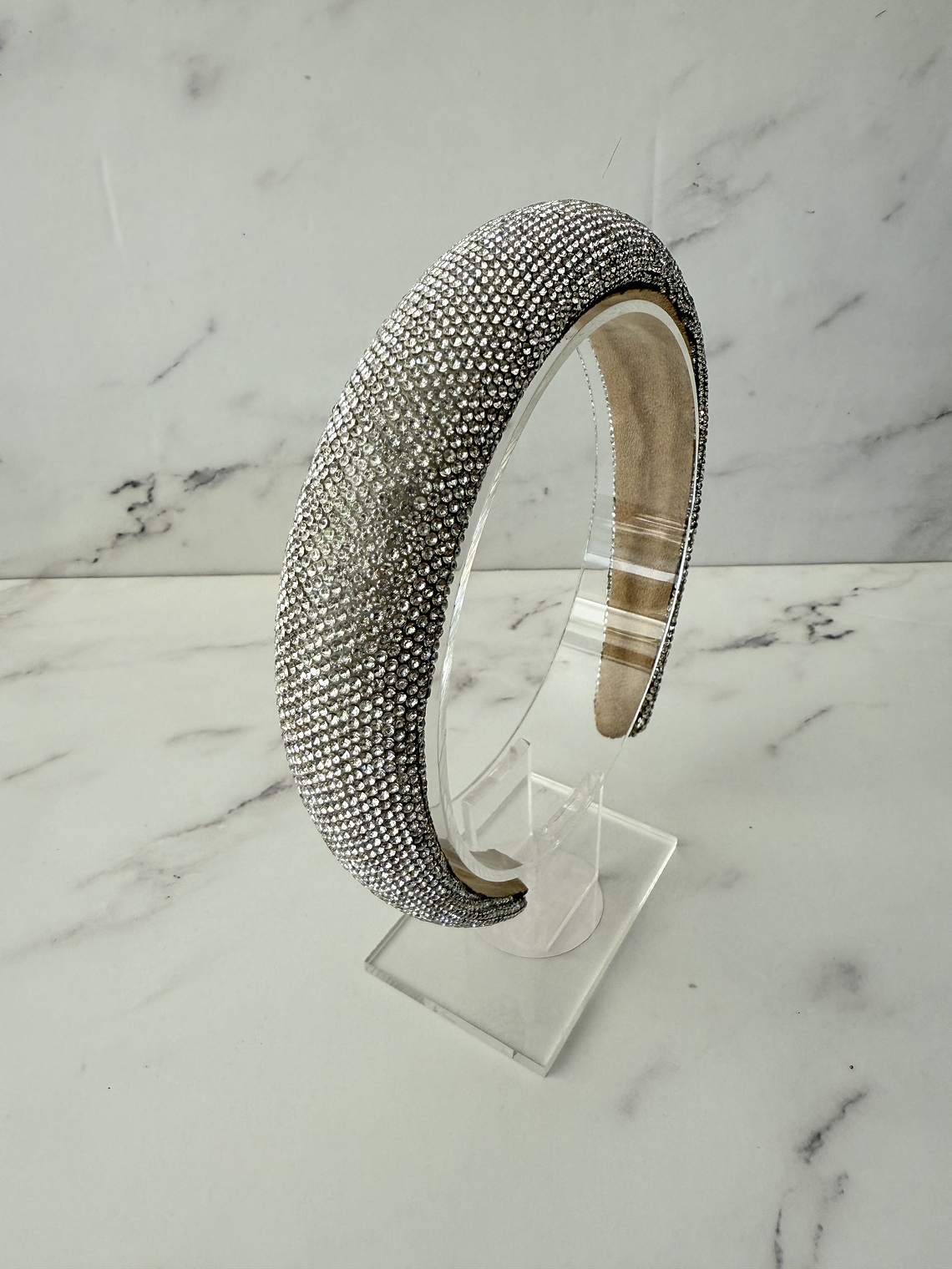 Diadema Shine Plateado 1