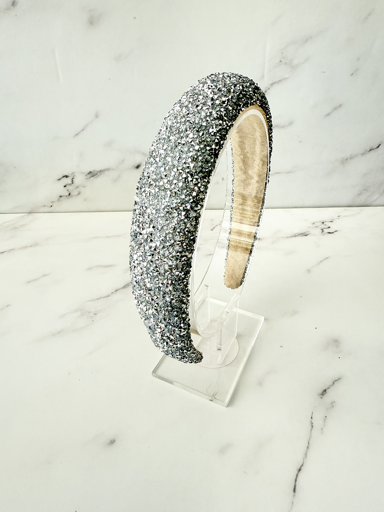 Diadema Shine Plata 1