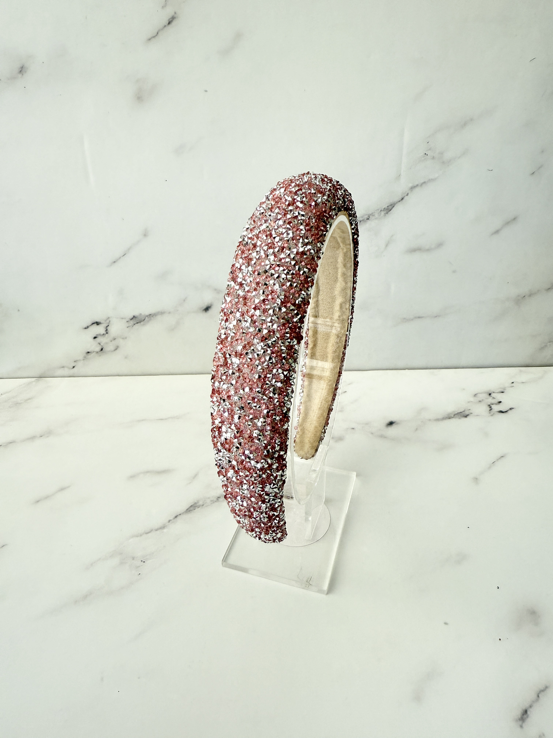 Diadema Shine Rosado 1