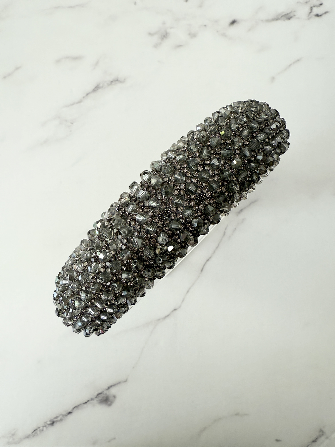 Diadema Shine Cristal Gris  2