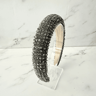 Diadema Shine Cristal Gris 