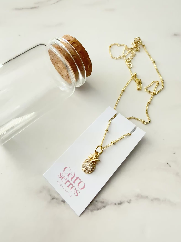 Cadena Charm Piña 1