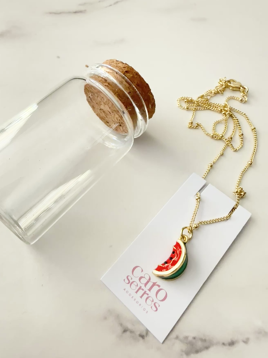 Cadena Charm Sandía 1